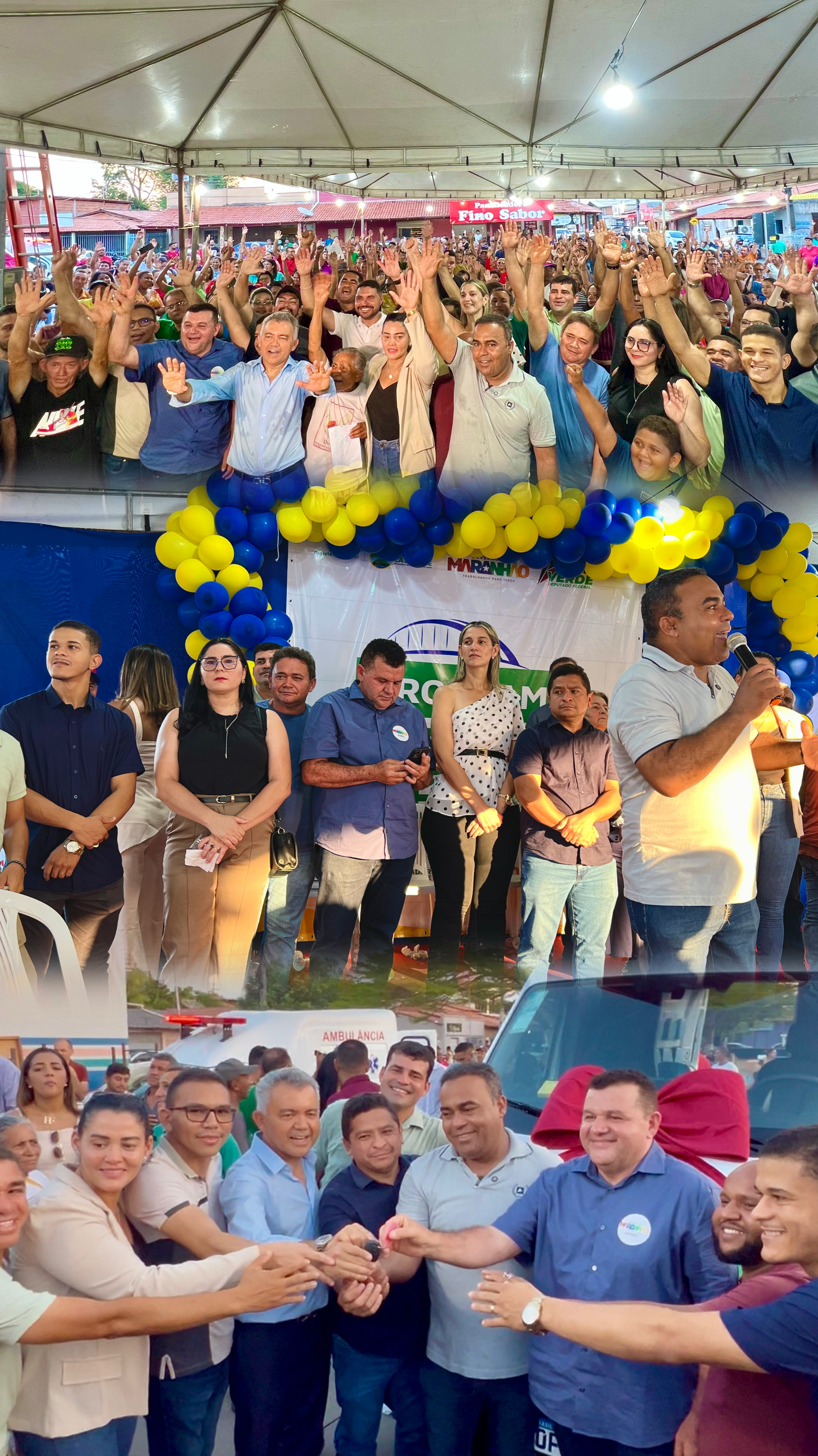 Um grande dia para Senador La Rocque!