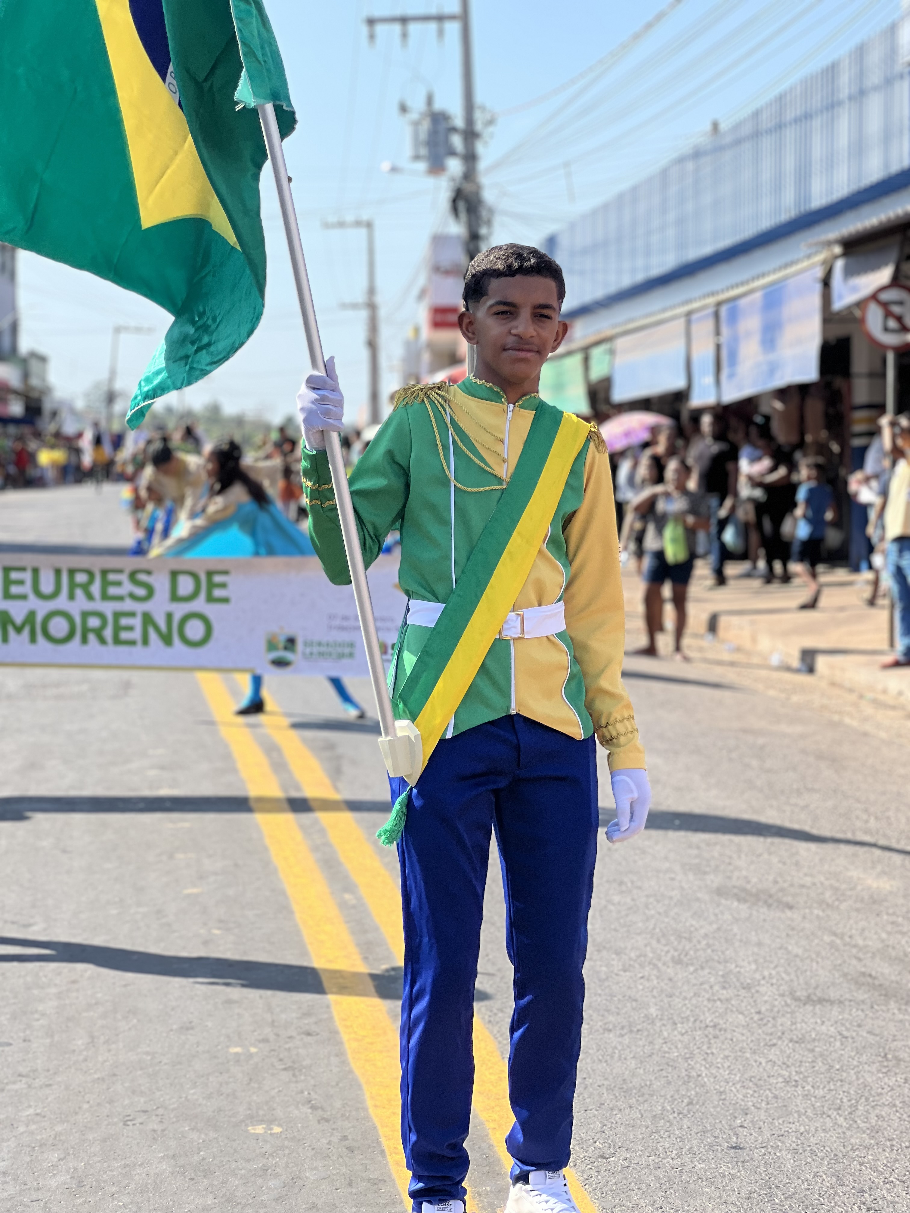 Vereadores da Câmara de Senador La Rocque acompanham programação do 7 de Setembro