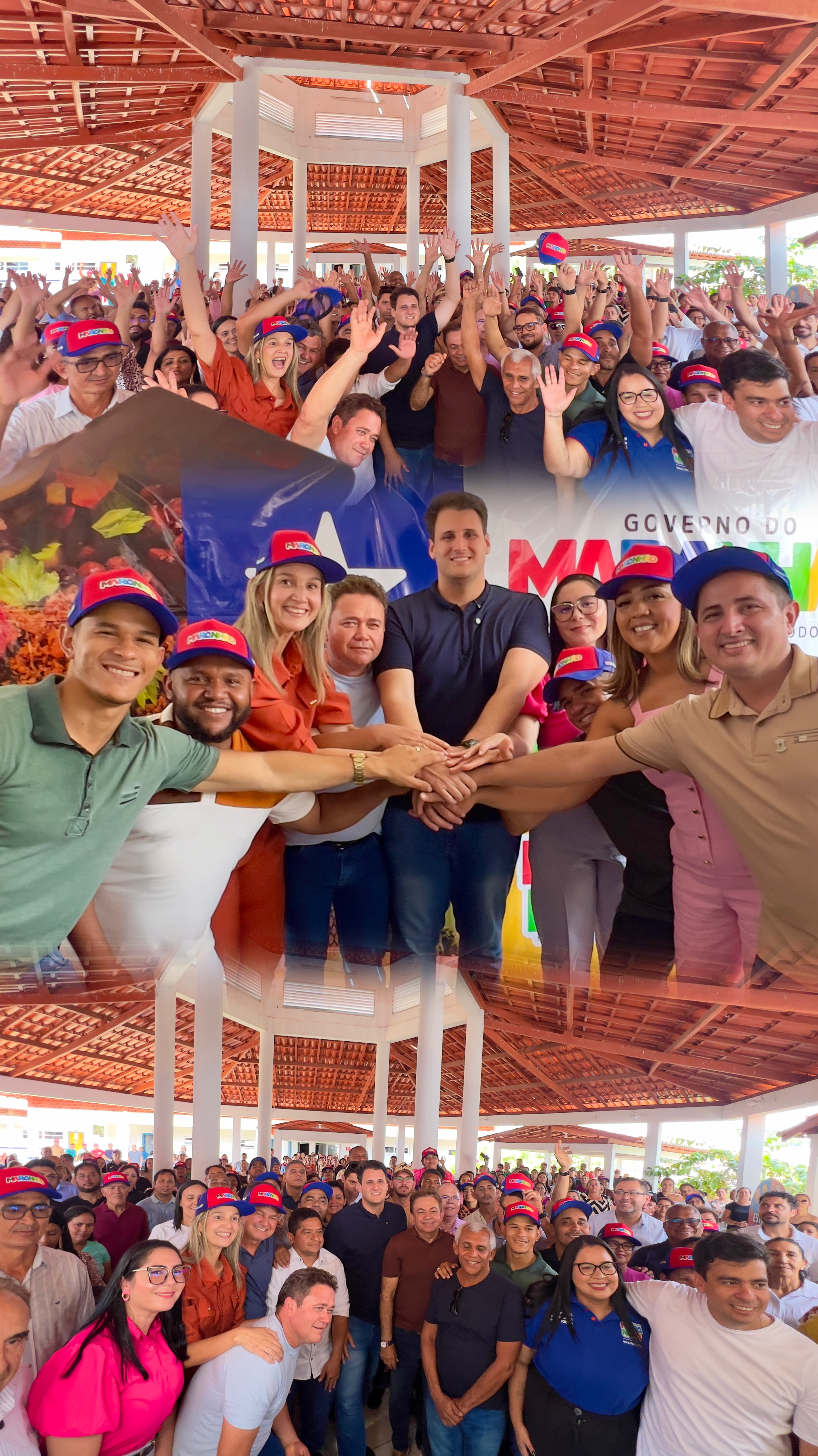 Vereadores da Câmara de Senador La Rocque participam da entrega de importantes obras e benefíci...