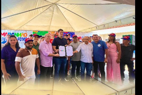 Vereadores da Câmara de Senador La Rocque participam da entrega de importantes obras e benefíci...